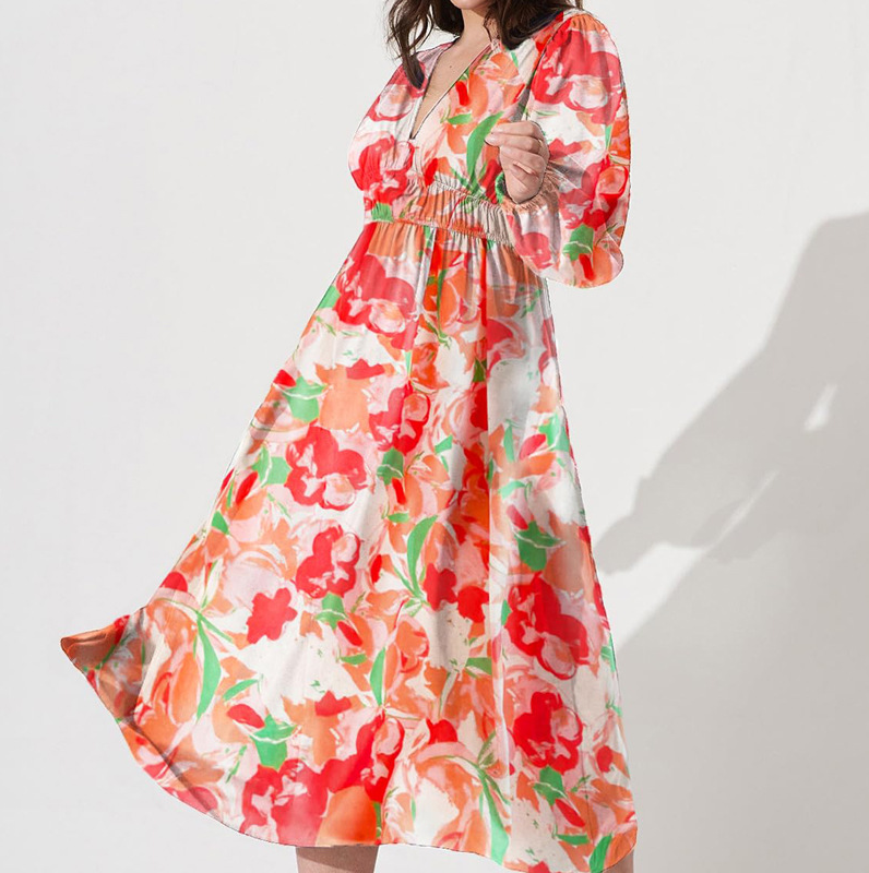 WW | Elegant Floral Maxi for Women