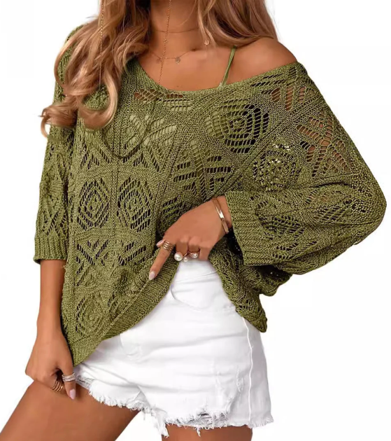 Gabrielle™ | Crochet Sweater
