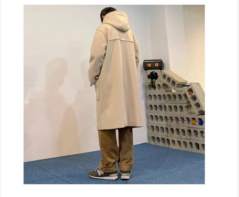 Damen Hochwertige Dufflecoat mit Kapuze und modernen Details WW