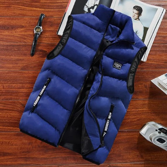 WW | armellose ubergangsjacke für herren
