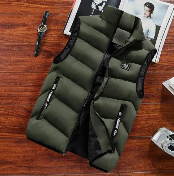 WW | armellose ubergangsjacke für herren