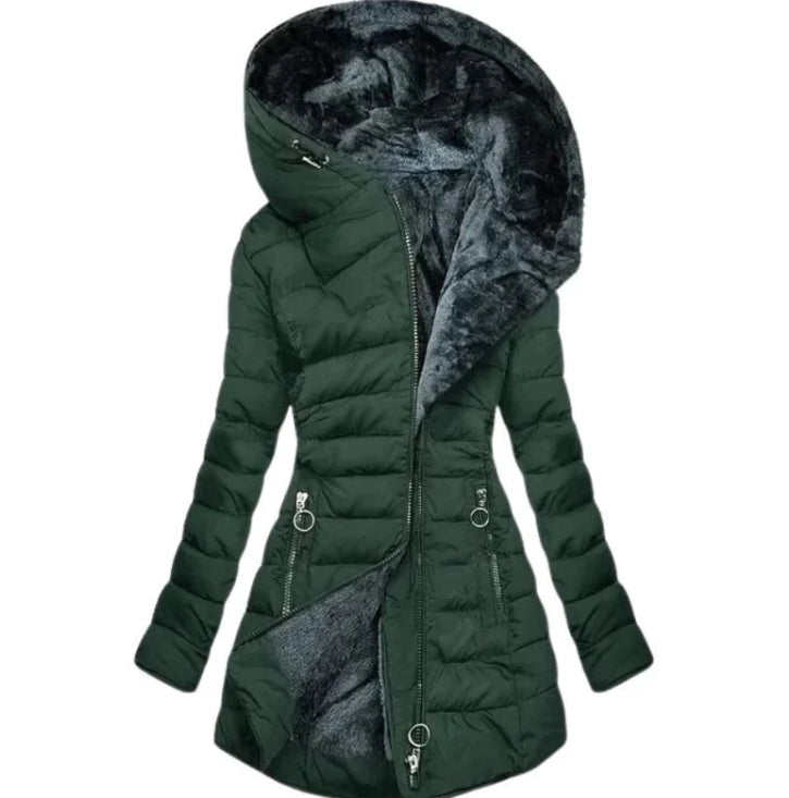 WW | Parka Winter Jacket with Hood Fur Lining