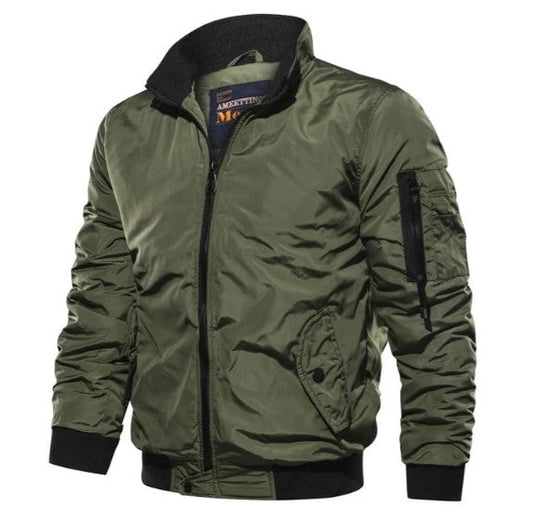 WW | herren-ubergangsjacke mit einer tasche am armel