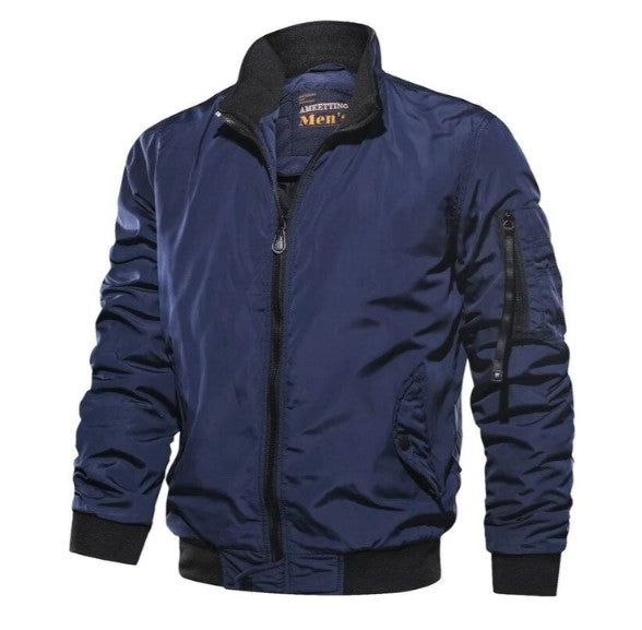 WW | men's transitional jacket with a sleeve pocket