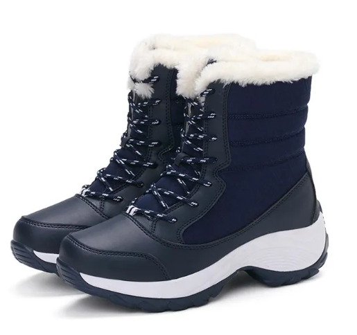 WW | Women's Winter Boots with Warm Lining – Non-Slip Snow Boots for Outdoor & Everyday Use