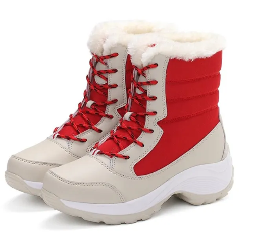 WW | Women's Winter Boots with Warm Lining – Non-Slip Snow Boots for Outdoor & Everyday Use