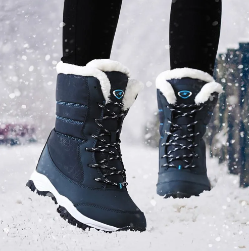 WW | Women's Winter Boots with Warm Lining – Non-Slip Snow Boots for Outdoor & Everyday Use