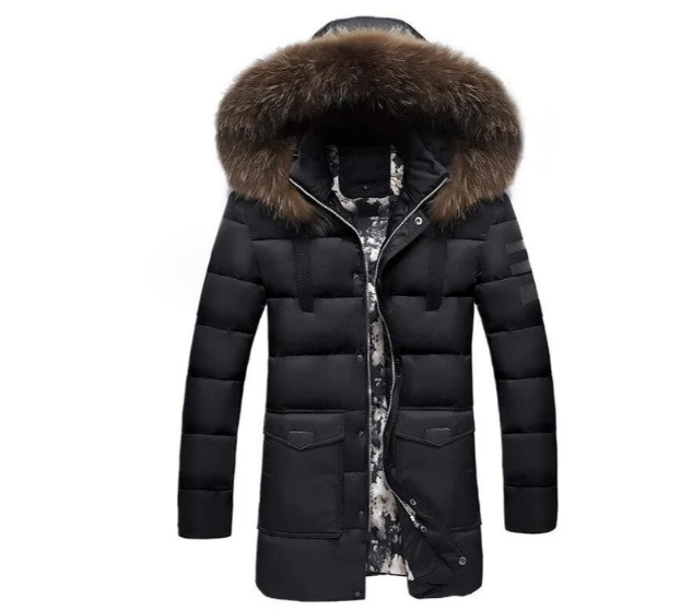 WW | herren ubergangsjacke mit fell