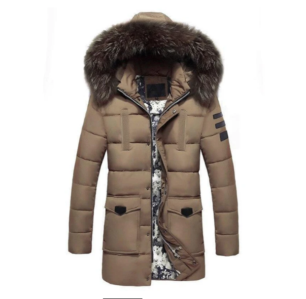 WW | herren ubergangsjacke mit fell