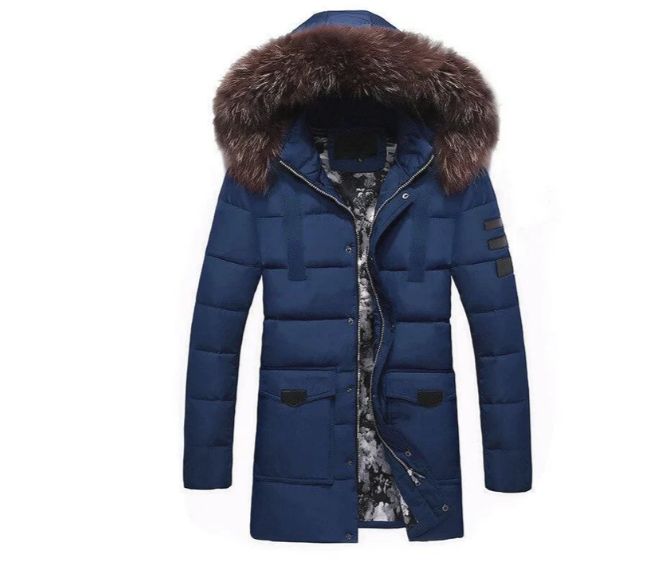 WW | herren ubergangsjacke mit fell