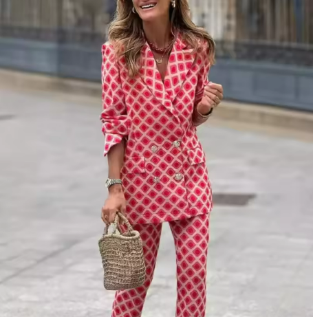 WW | Elegantes Satz Mit Leopardenmuster