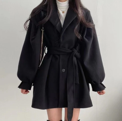WW | Elegante Damenjacke mit Gürtel, schick und bequem