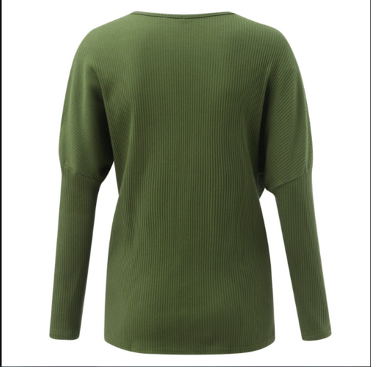 WW | Women's Cashmere Sweater with Crossover Detail, Fall/Winter