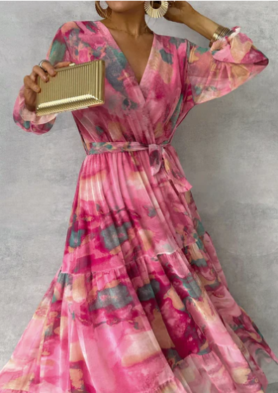WW | Maxikleid Im Aquarell-Look, Ein Sommerlicher Traum