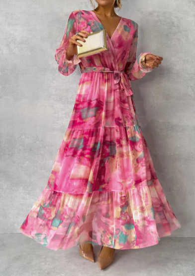 WW | Maxikleid Im Aquarell-Look, Ein Sommerlicher Traum