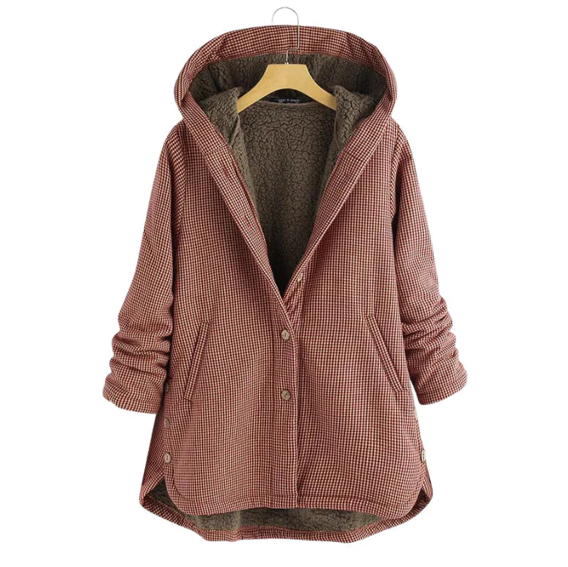 WW | moderne kurze Jacke mit luxuriösem Kragen