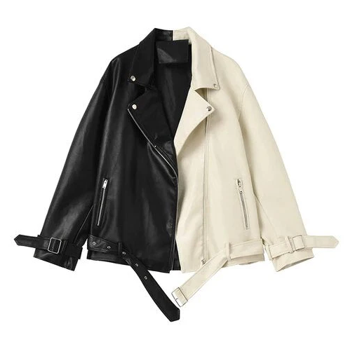 WW | Maisie: einzigartige zweifarbige Jacke für Damen mit modernem Design