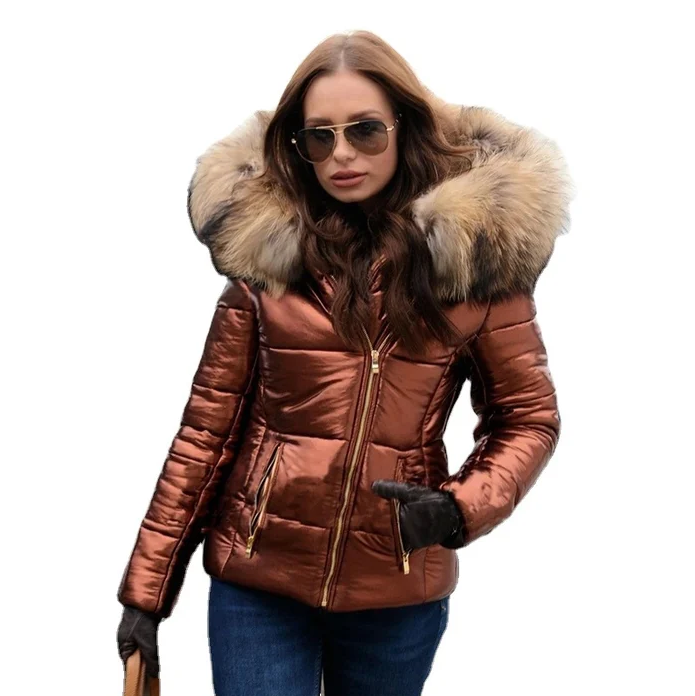 WW | elegant winter coat with faux fur