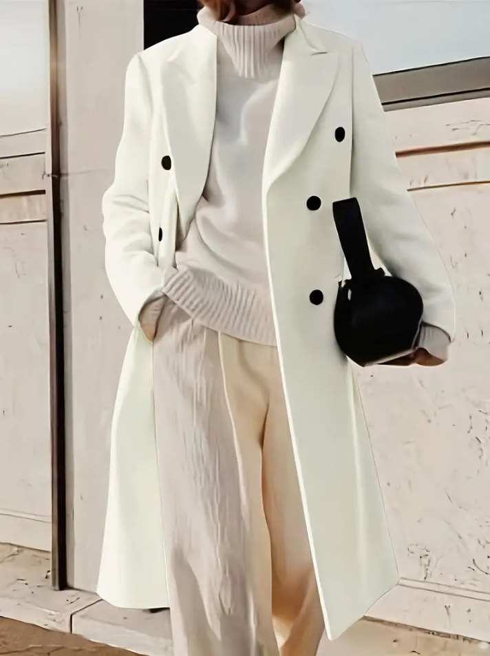 WW | Double-Breasted Jacket with Hood