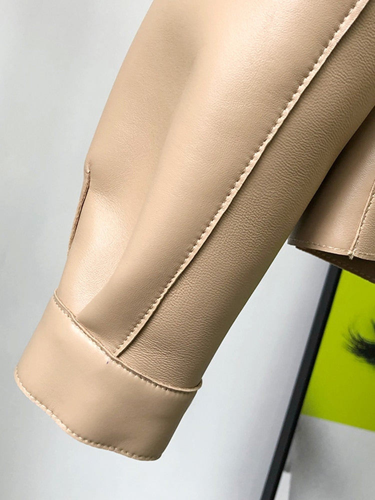 WW | Trenchcoat aus Leder