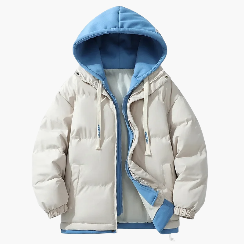 WW | Winter Down Jacket with Hood - Fashionable Streetwear Puffer for Everyday & Outdoor