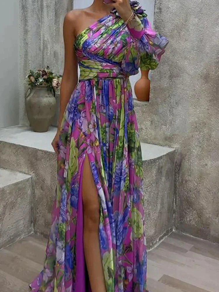 WW | Maxikleid Elegant Mit Beinschlitz