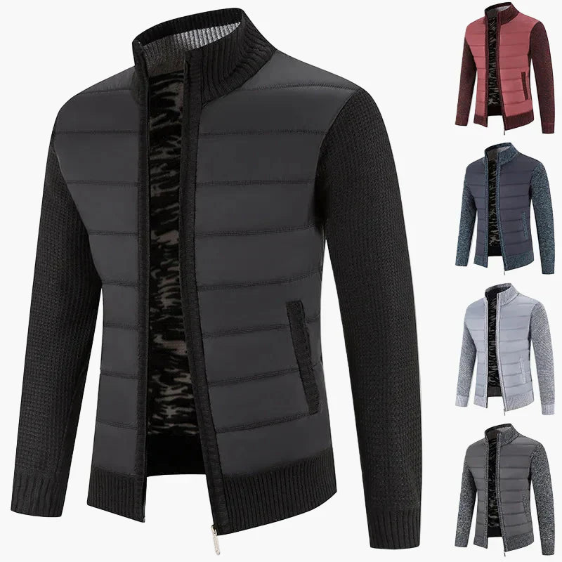 WW | Stepp-Strickjacke mit Reißverschluss - Lässiger Urban Style für Alltag und Freizeit