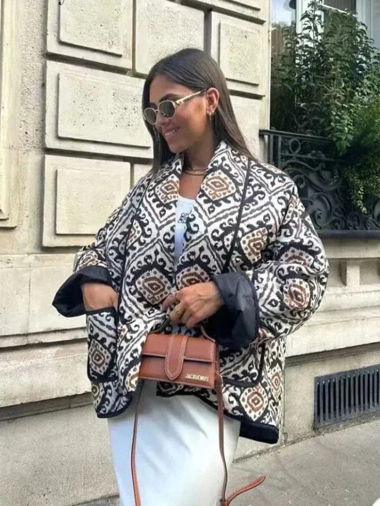 WW | Jacke - Elegant - Luxuriöses Material - Geeignet für den täglichen Gebrauch der Frau