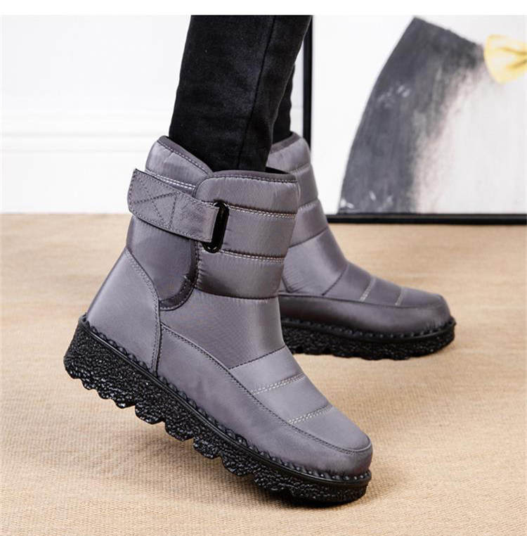 WW | The new non-slip, waterproof, padded cotton boots