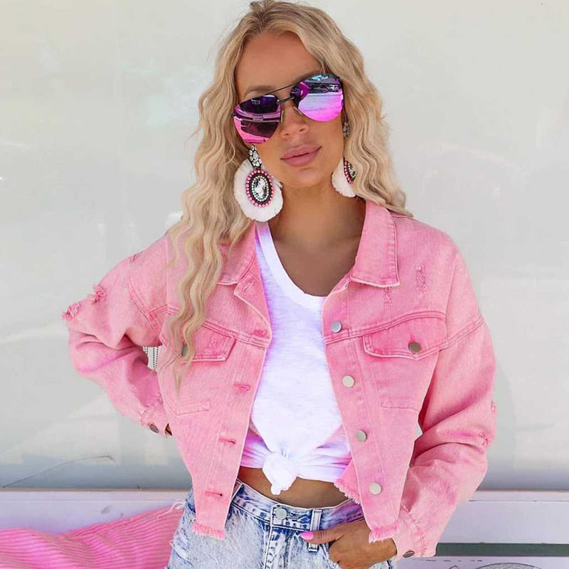 WW - Fringed Denim Jacket