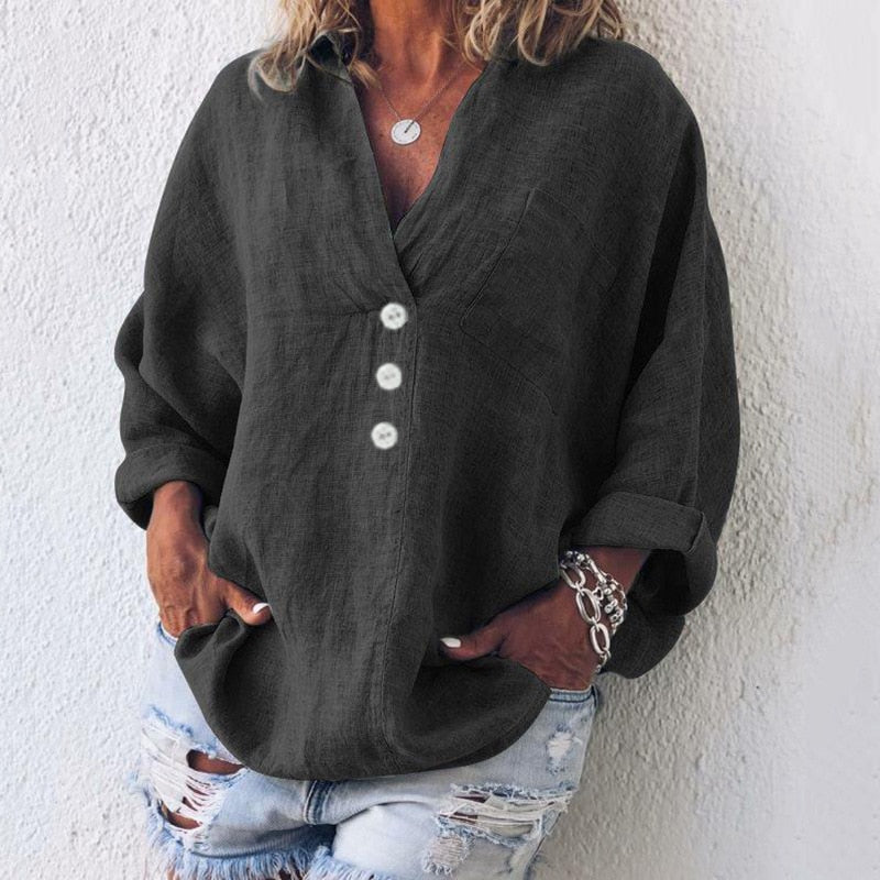 WW | Stylish linen blouse