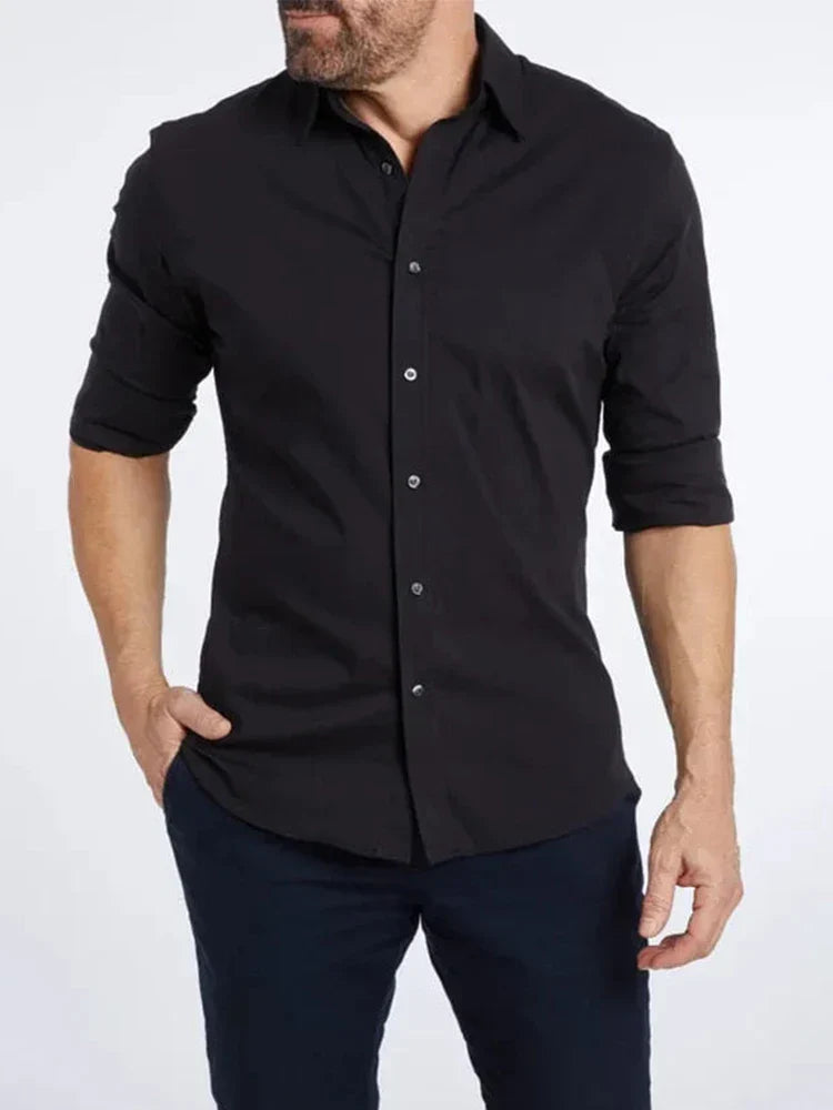 WW - Classic Men's Shirt with Zipper
