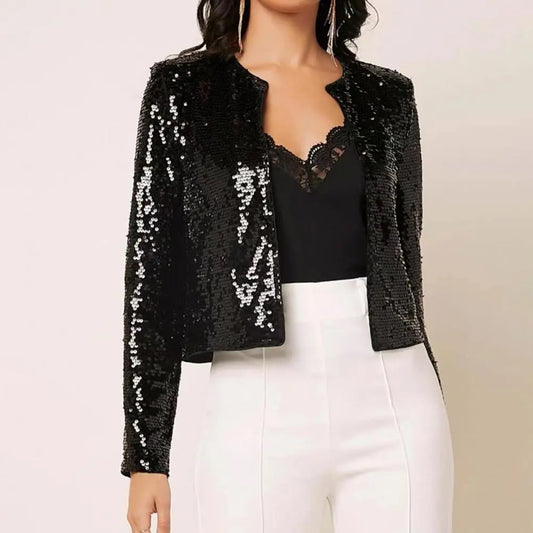 WW | Eleganter Abendblazer mit Pailletten