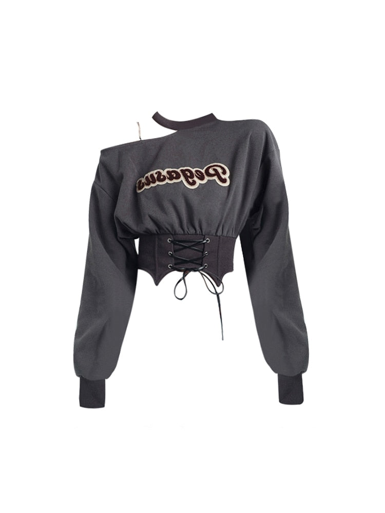 WW | Shadows Crop Sweatshirt
