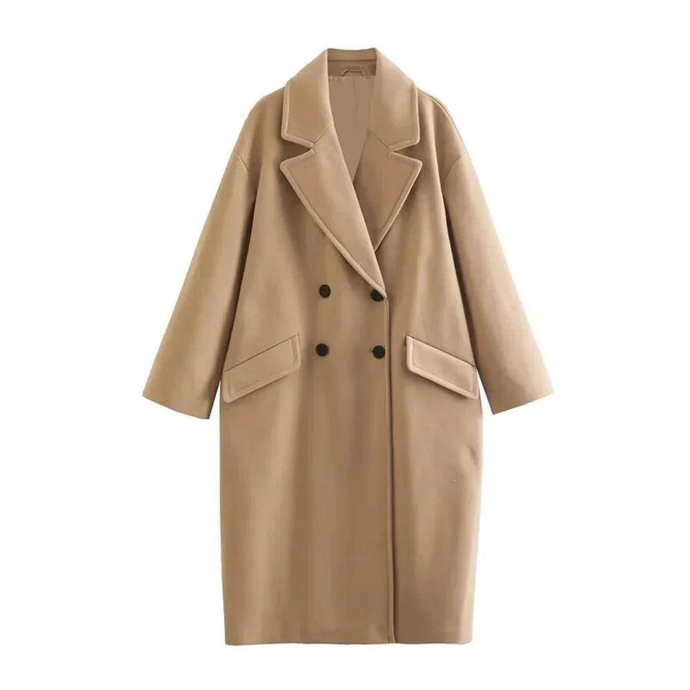 WW | Brushed Oversized Wool Jacket - Timeless Style - Warm and Chic