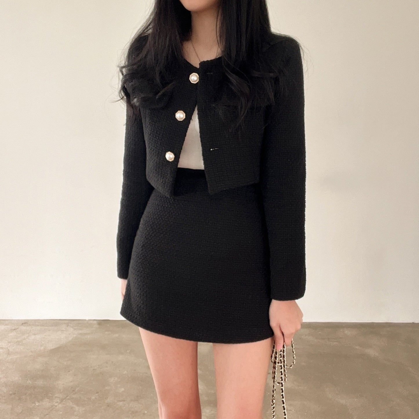WW | Elegantes Rock- und Blazer-Set für Frauen