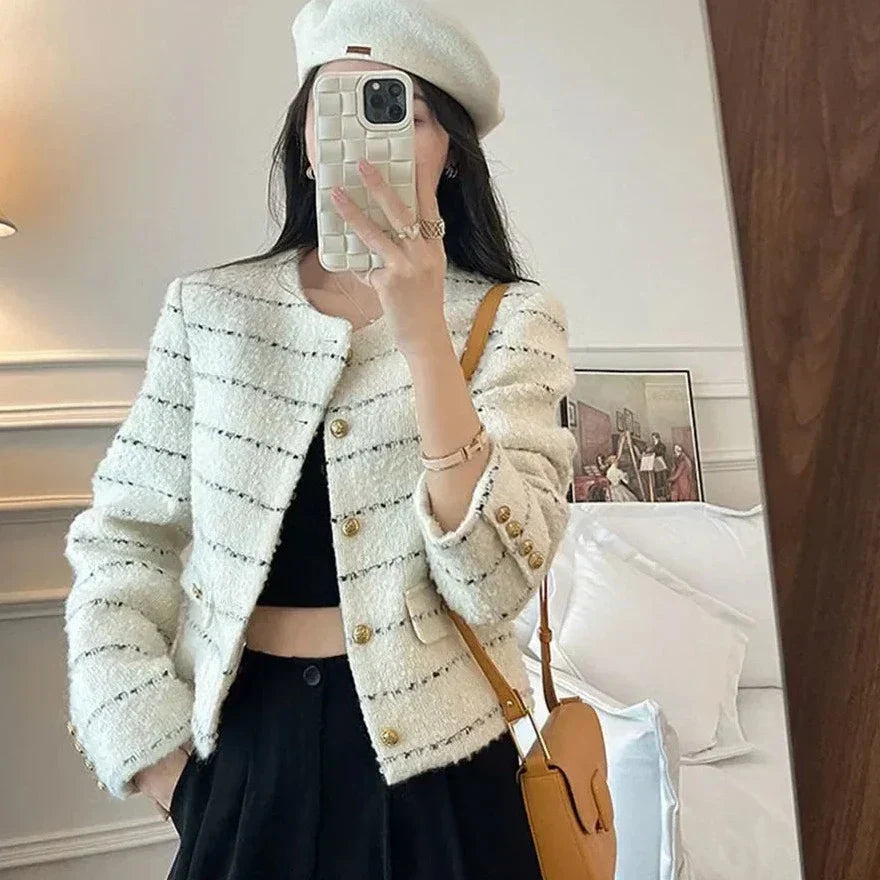 WW | Elegant short tweed jacket