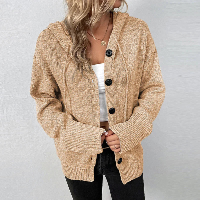 WW | Bequemer Hooded Cardigan