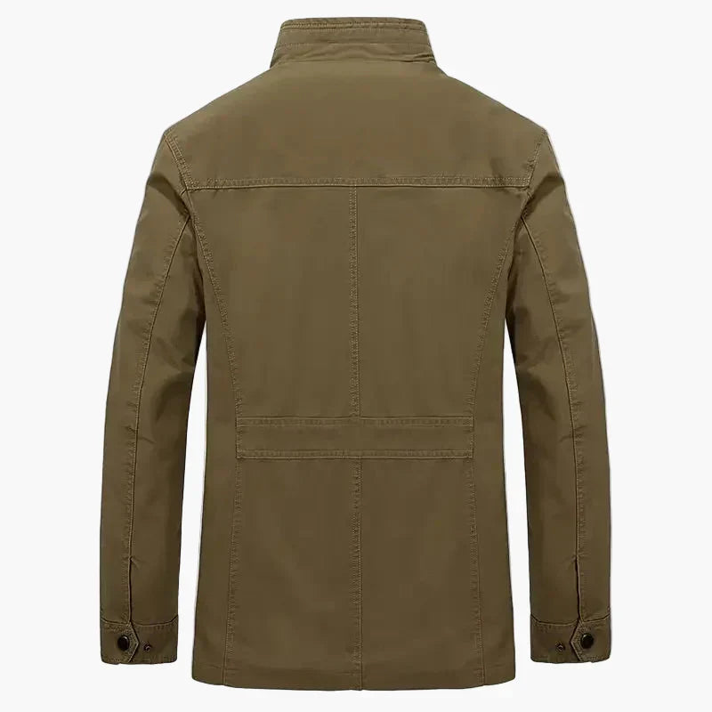 WW | Freizeitjacke mit Stehkragen und Mehrfachtaschen - Lässige Übergangsjacke für Alltag und Outdoor