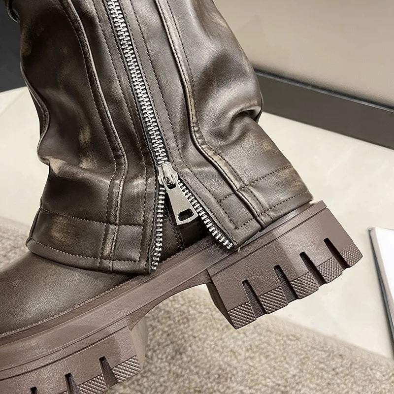 WW | Ankle-High Combat Boots
