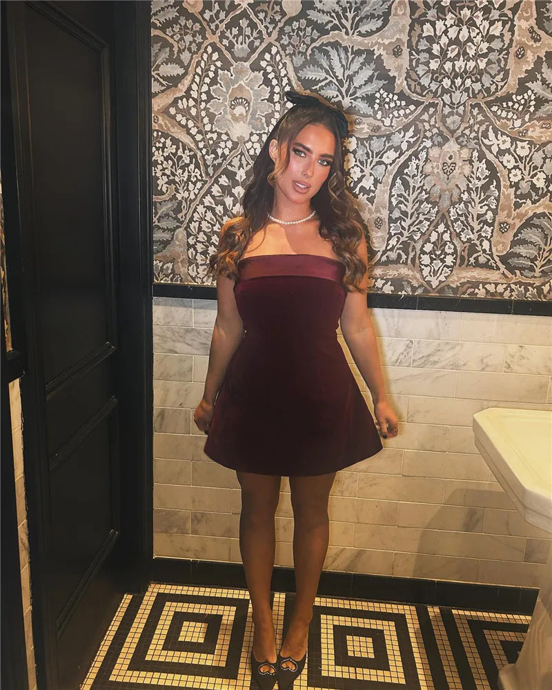 Feminova™ | Off-the-shoulder Mini Dress