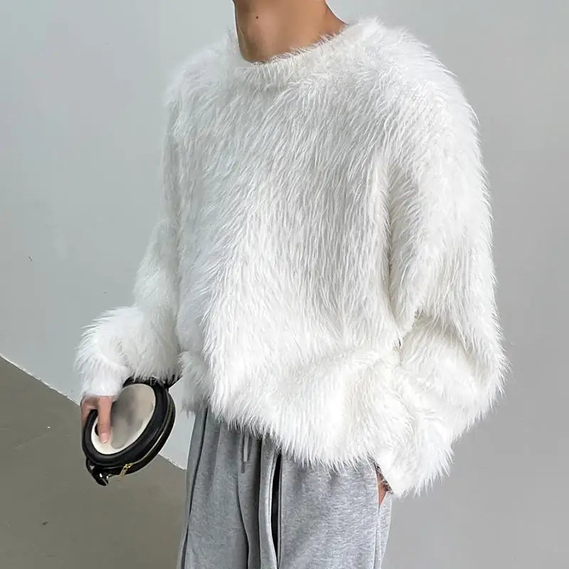WW | Luxus Lange Ärmel Einfarbig Pullover