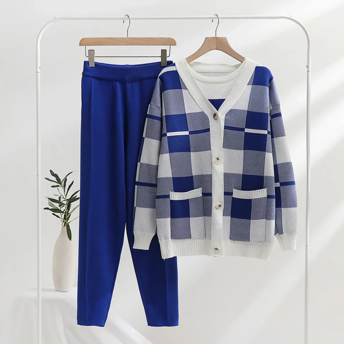 WW | Weiches Strick 3-Teiliges Set