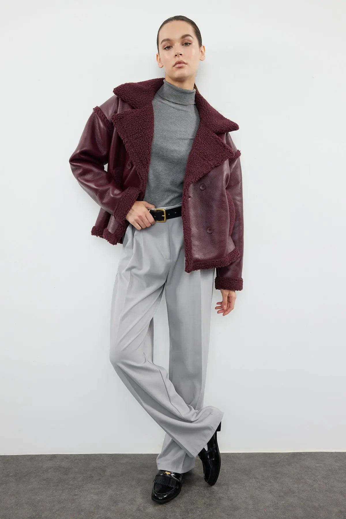 WW | Jacke aus Kunstleder