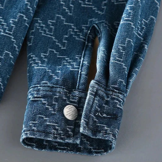 WW | Herren Freizeitjacke - Gemustertes Design