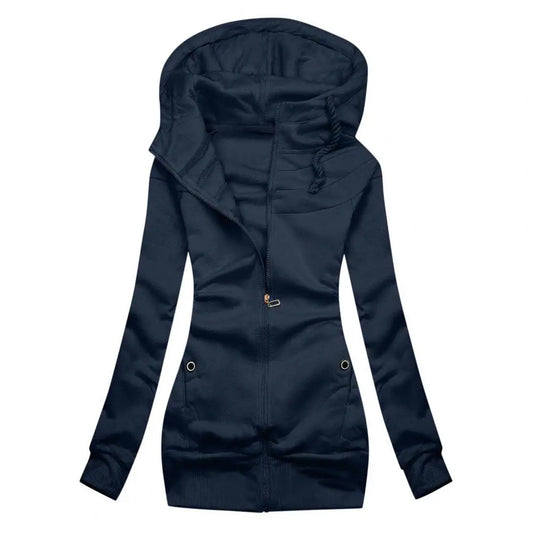WW | Lässiger Slim Fit Sweatshirt mit Kapuzenpullover