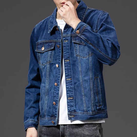 WW | Jacke Mit Knöpfen Und Vorderen Taschen Für Herren