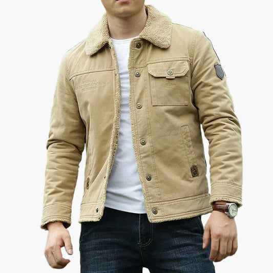 WW | Freizeitjacke mit Fleecekragen - Modische Outdoor Übergangsjacke für Alltag und Abenteuer