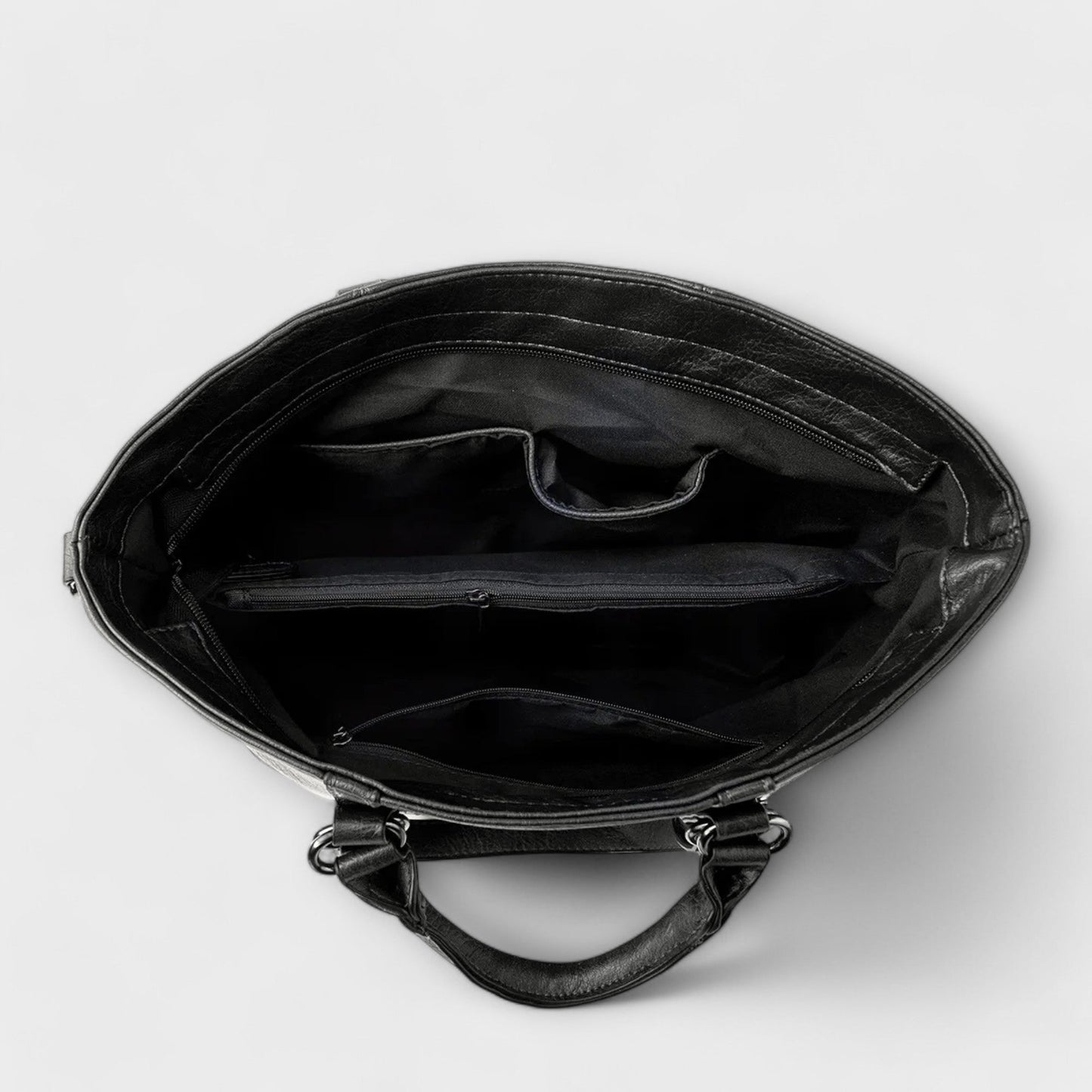 WW | Large Leather Handbag