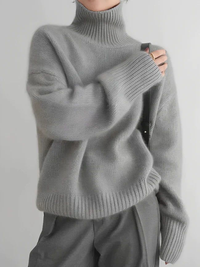 WW | Cashmere Sweater With Turtleneck